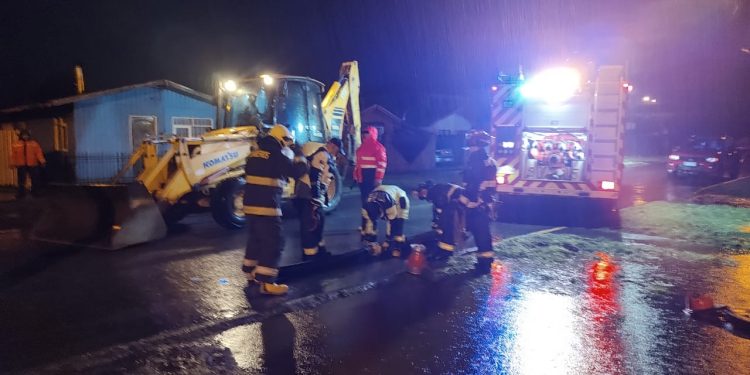 Equipos de emergencia de Loncoche activan protocolo por temporal
