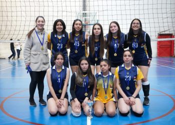 Colegio Montessori se quedó con la Copa Plata Agruparte en Vóleibol