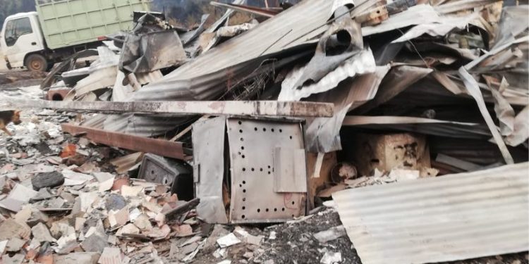 Colegio Pumahue se transformó en centro de acopio
