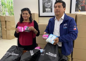 Mil kits de higiene menstrual para mujeres de La Araucanía
