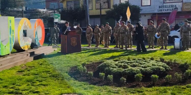 Izamiento del Pabellón Nacional en Conmemoración de la Batalla de la Concepción