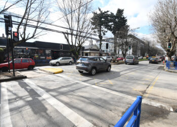 Nuevo cruce semaforizado en Temuco, incorpora tecnología de vanguardia