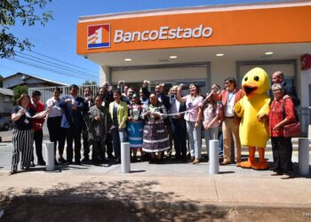 Gobierno inauguró la primera sucursal de Banco Estado en Ercilla