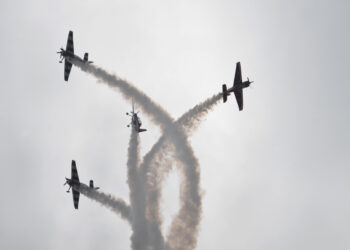 «Halcones» de la FACH iniciarán su gira por el sur de Chile con acrobacias de alto impacto