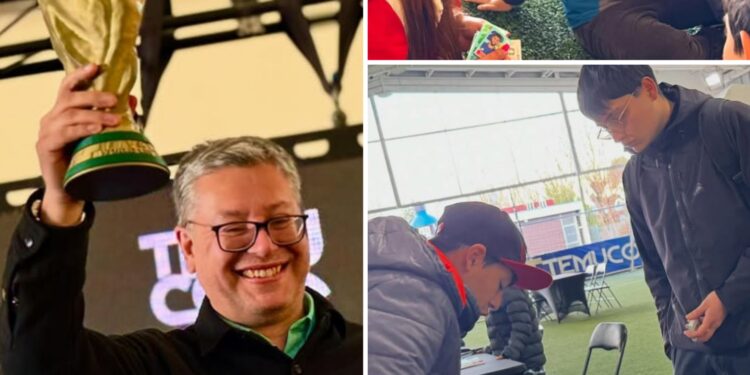Más de 4 mil personas participaron en la segunda versión del Cambiatón de Láminas Mundialistas en Temuco